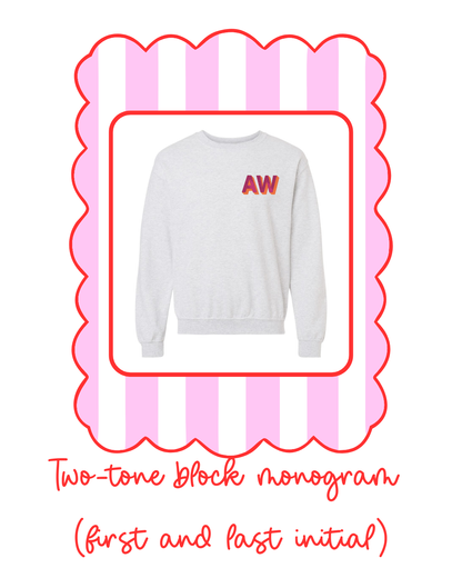 Holiday Special: Monogram Sweatshirt
