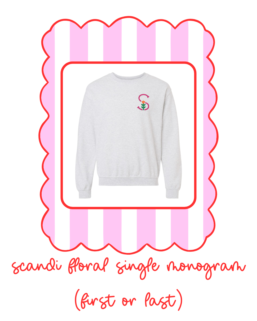 Holiday Special: Monogram Sweatshirt