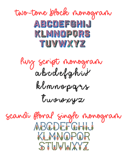 Holiday Special: Monogram Sweatshirt