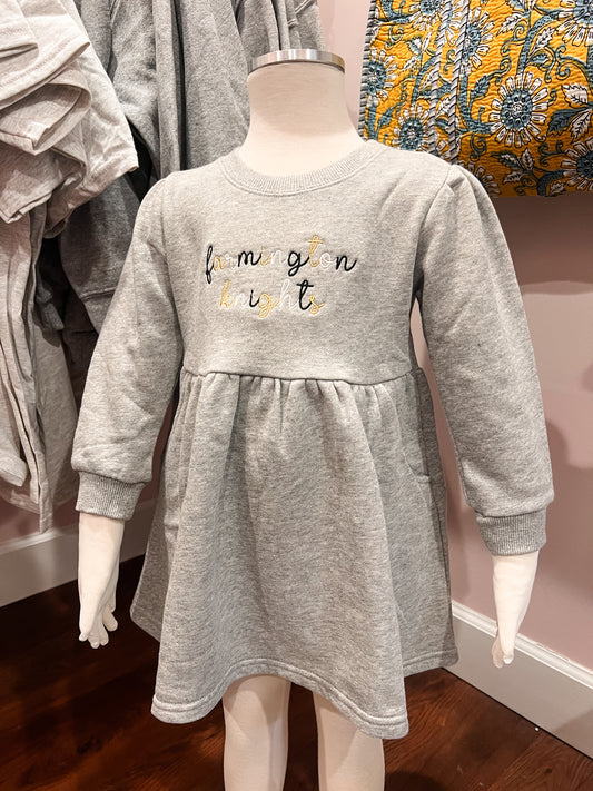 Rainbow Script Mascot Dress