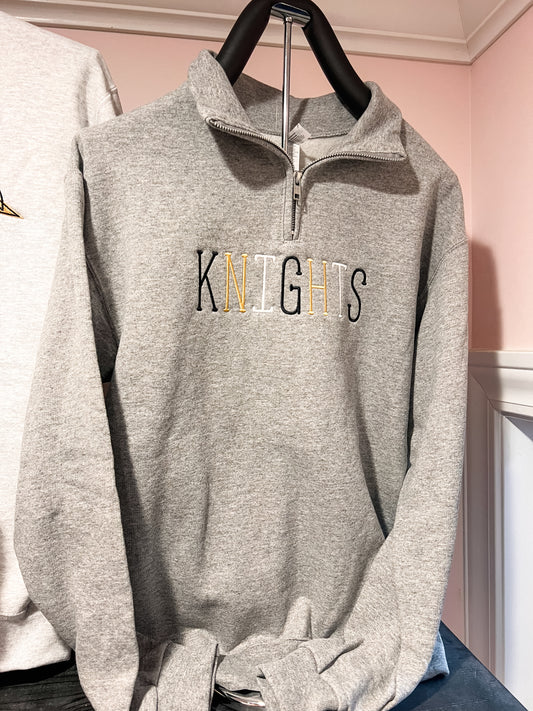 Knights Rainbow Quarter Zip