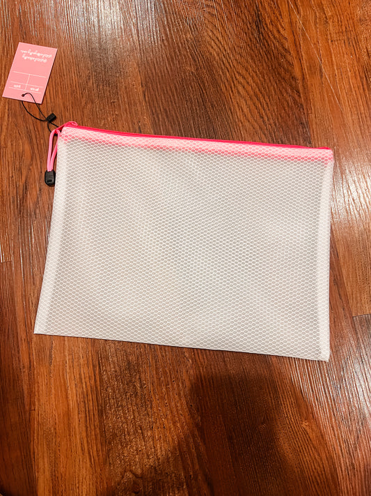 Mesh Zipper Bags