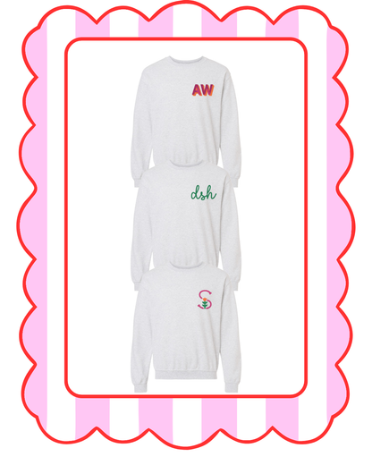 Holiday Special: Monogram Sweatshirt