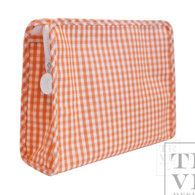 TRVL Roadie Large Gingham Orange