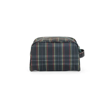 TRVL Stowaway Toiletry Bag Cambridge Plaid
