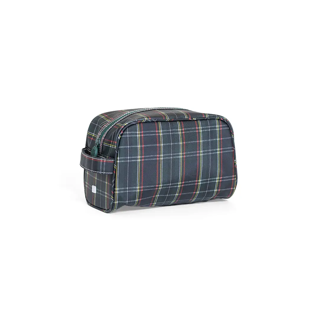 TRVL Stowaway Toiletry Bag Cambridge Plaid