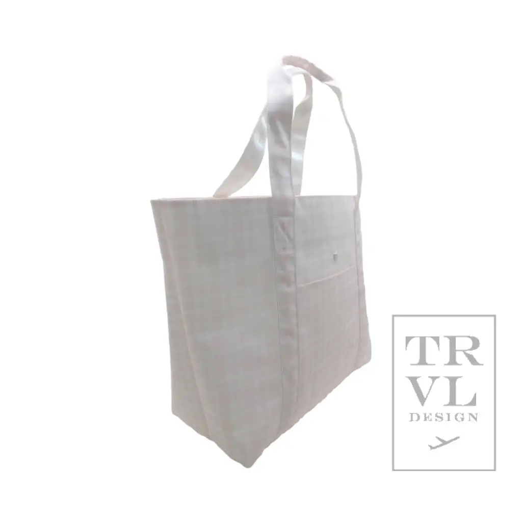TRVL X-Large Jumbo Tote Pimlico Plaid