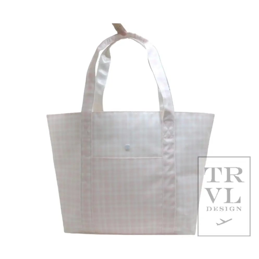 TRVL X-Large Jumbo Tote Pimlico Plaid